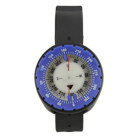 50m Undervannskompass Armbåndsur Balansert Type Kompass Vanntett Lysende Dykkekompass Kompatibel med Dykking Svømming Scuba