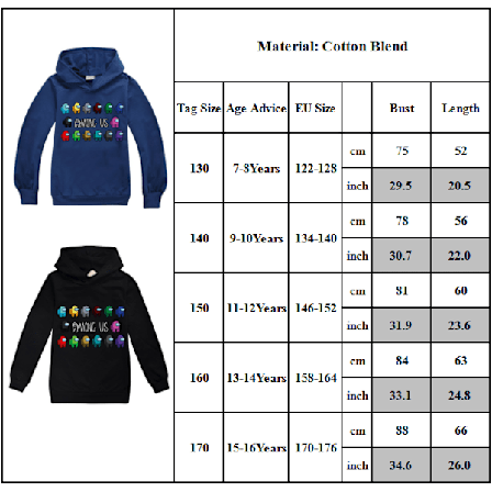 Blandt os Børn 3D Casual 3D Printet Sweatshirt Hættetrøje Pullover