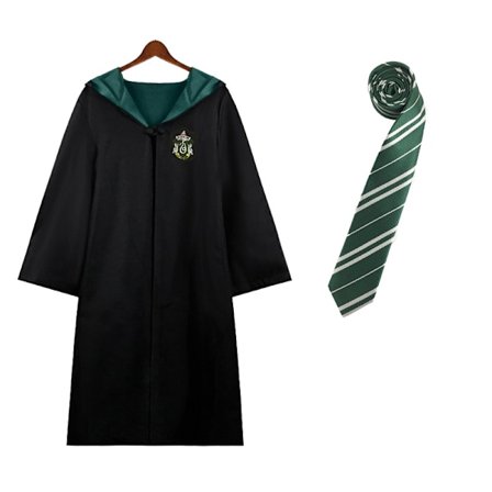 Harry Potter Magic Robe Slytherin set i 2 delar