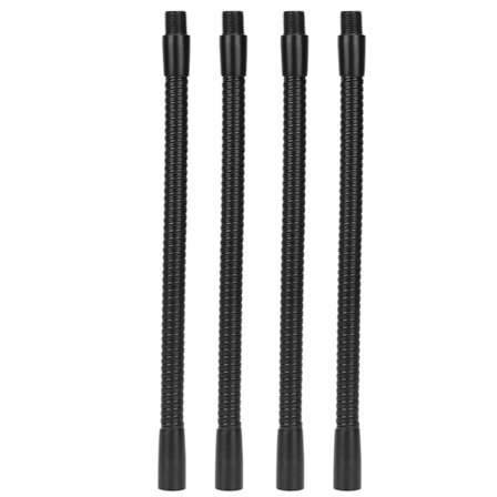 4 kpl 10 mm:n kaliiperin joustava joutsenkaulalamppuletku 20 cm alumiininen pöytävalaisin