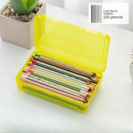 Blyantæske Papiræske GUL yellow