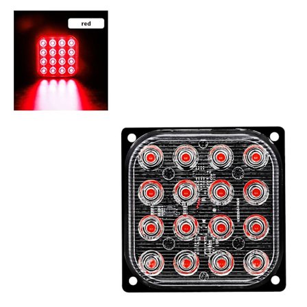 Truck Advarselslys LED Trailer Marker RØD