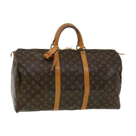 Louis Vuitton Vintage, Weekend Bags Bruin, Dames, Maat:ONE Size