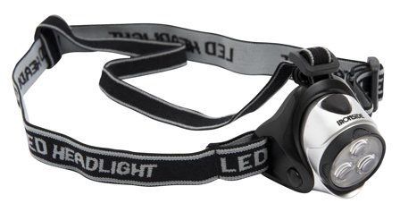 Ironside 440002 Hodelykt 3 stk. dioder, 34 lm, Belysning