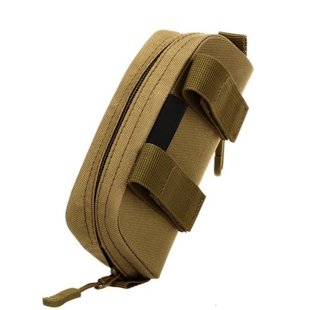 Briller Hard Case Taktisk Molle Glidelås Solbriller Bære C