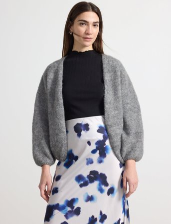 Lindex Cardigan Vanessa - Grey - XS/S