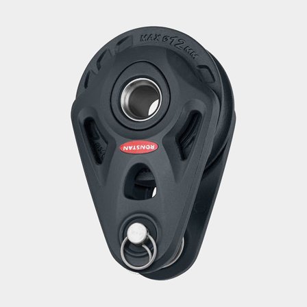 Ronstan Mast fotblock med 8 mm splitbult serie 75 core