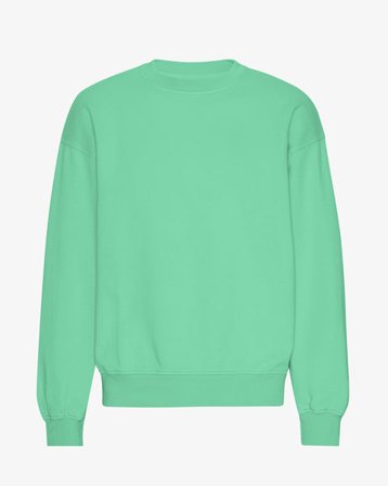 Organic Oversized Crew - Spring Green