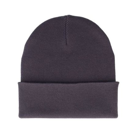 Beechfield - Grå cuff Beanie - Organic Cotton Graphite Grey Cuff @ Hatstore
