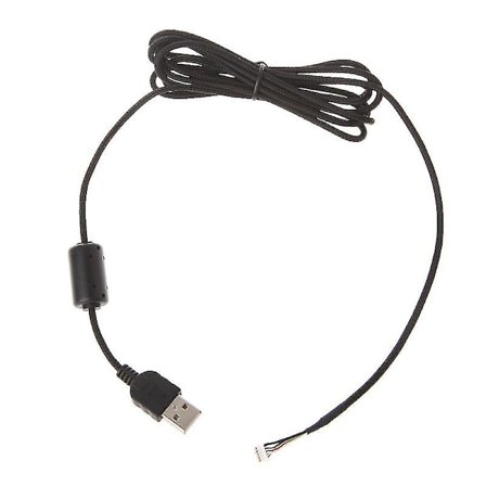 Usb-muskabelledning udskiftningstråd til Logitech G5 G500 S