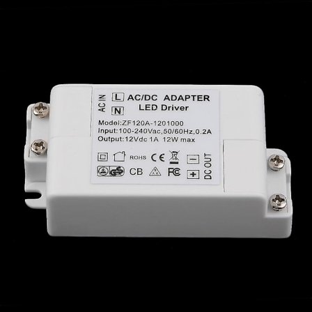 12v 1a 12w AC/DC Transformer Driver MR16 MR11 GU5.3 LED-Strips