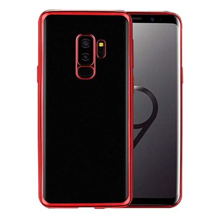 Effektivt deksel i myk silikon til Samsung Galaxy A6 Röd