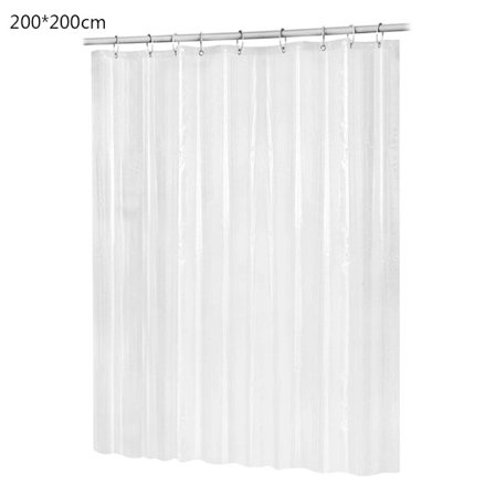 Shower Curtain PEVA Plastic Bath Accessories