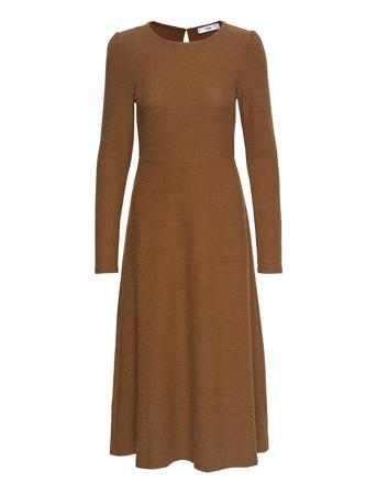 Yueling Knælang Kjole Brun Mango