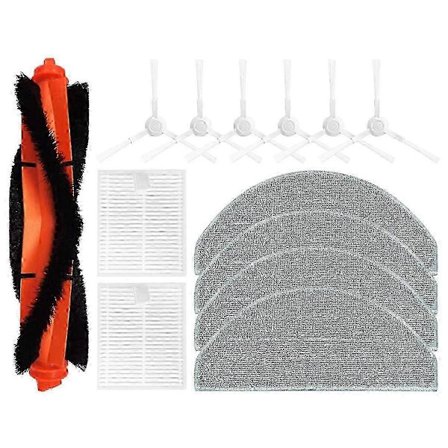 För E10 E10C E12 B112 / 3C Plus C103 Robotdammsugare Reservdelar Tillbehör Filter Mopp