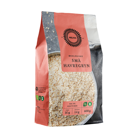 Helios Små Havregryn, 600 g