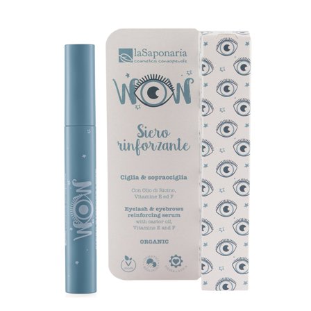 LA SAPONARIA Costituzionale Viso WOW siero rinforzante ciglia-sopracciglia 10ml - Trattamento Ciglia