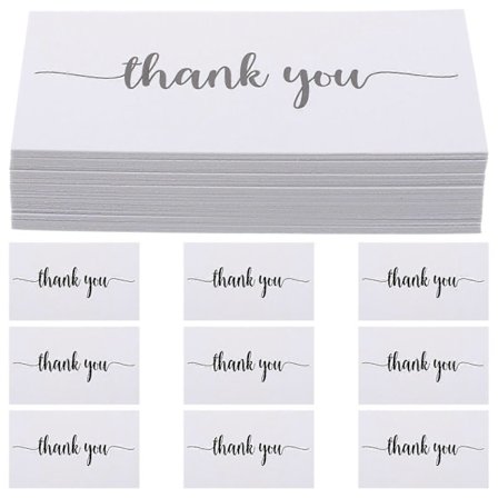150 kpl Monitoimisia Kiitoskortteja Tyylikkäät Päällystetyt Kiitoskortit Toimitukseen