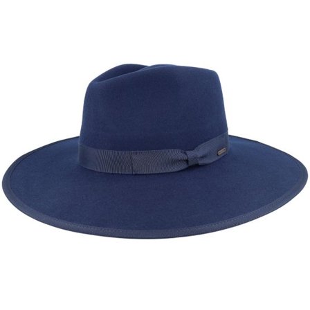 Brixton - Blå traveler Hatt - Jo Rancher Washed Navy/Navy Traveler @ Hatstore