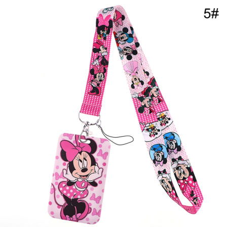 Disney ID-kortholder Mikke Mus Campus Hals Lang - Perfet 5#