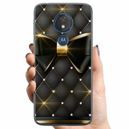 Motorola Moto G7 Power Tpu Mobilskal Gyllene Rosett