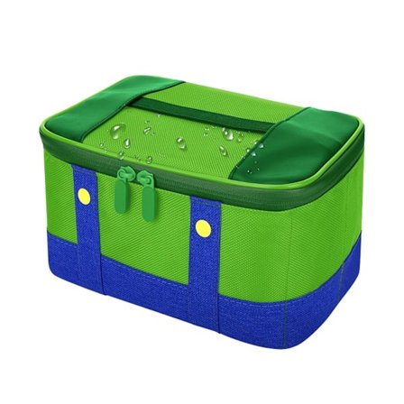 Söt Switch Bärväska för Nintendo Switch/Lite/OLED, Bärbar Mjuk Skal Vattentät Messenger Väska Oxford för NS SD Konsol Dock JoyCons Tillbehör