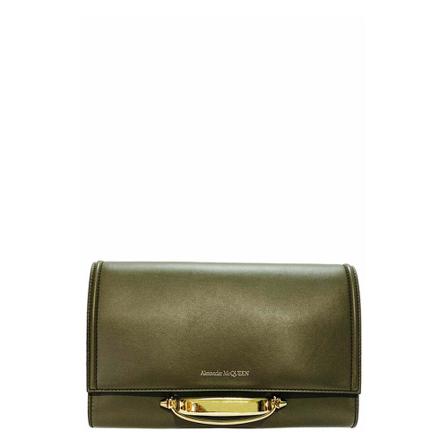 Alexander McQueen, Crossbody Groen, Dames, Maat:ONE Size