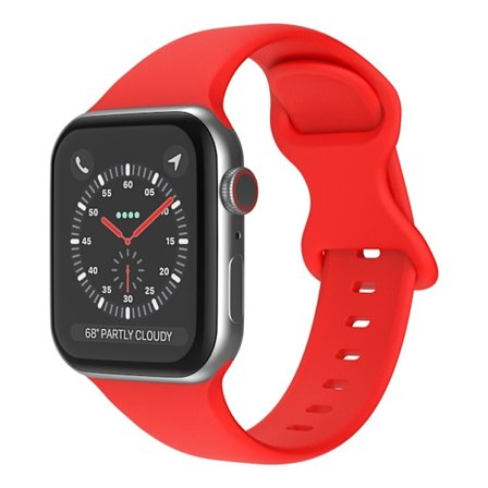 Kellon ranneke Apple Watch iWatch 38/40/41mm Punainen