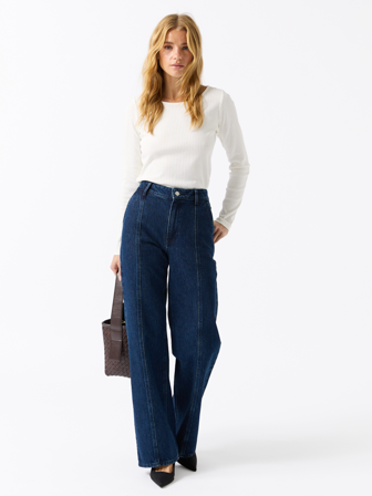 Jean Paul - Juliette jeans - Dame - Blå - Bukser & Jeans - M