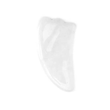 Gua Sha Skrapa - Äkta Mineralsten - White Jade