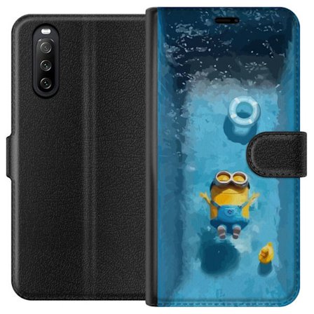 Kompatibelt Lommeboketui til Sony Sony Xperia 10 III Dumme Meg Minion Universell Film