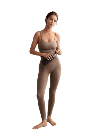 aim'n Shape Seamless Tights Underdelar Dam Brun L