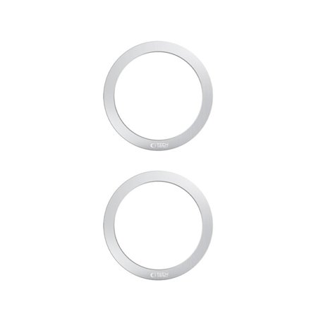 2in1 Tech-Protect MagSafe Magnetisk Ring - Sølv