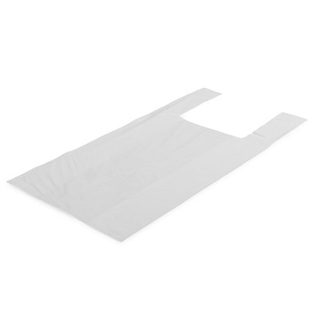 POLYNOVA Shoppingkasse med handtag vit 500/fp - Lyreco - Emballage och lagerutrustning - Bärkassar och Påsar - Bärkasse - Hängsel