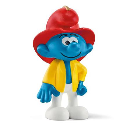 Schleich Smurfarna Brandmansmurf 20833 Multifärg