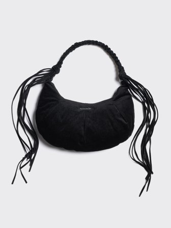 Holzweiler Cocoon Small Corduroy Bag - Black - Women's - One size