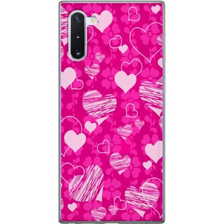 Kompatibelt Mobilskal till Samsung Samsung Galaxy Note10 PopHjärtMönster