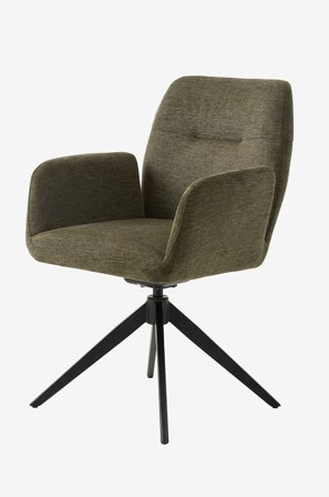 Håum - Lænestol 1-pak Mido - Grøn - Stole med armlæn - Fra Homeroom