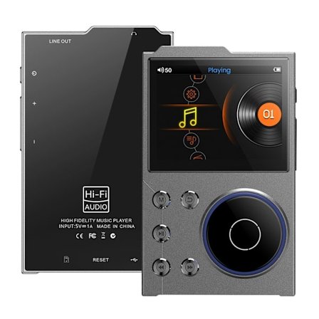 T10 2,4" skjerm HiFi musikkspiller stemmeopptaker Bluetooth FM-radio 16 GB lagringsplass