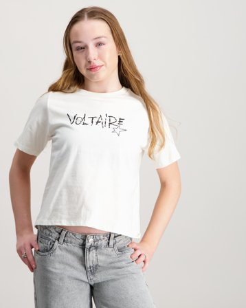 Zadig&Voltaire SHORT SLEEVES TEE-SHIRT Blanc T-shirts Fille - Kids Brand Store