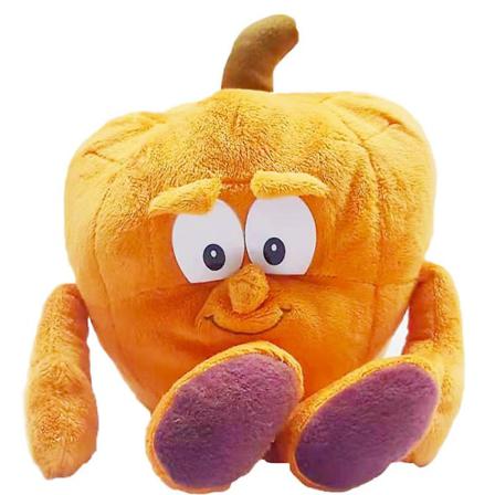 25 Cm Frukt Grönsaker Plyschleksak Mjukfylld Plyschdocka Pumpkin