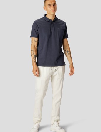 Clean Cut Copenhagen Silkeborg Stretch Polo - Blue - XXXL