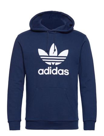 Adicolor Classics Trefoil Hoodie Hoodie Blå Adidas Originals