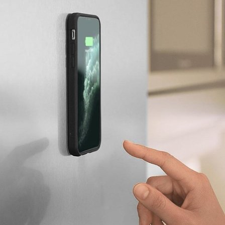 iPhone 5/5S/SE - Magnet Skal / Mobilskal - Svart