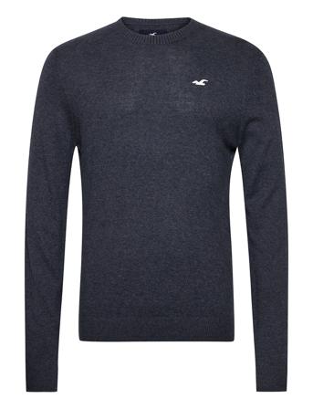 Hco. Guys Sweaters Blue Hollister