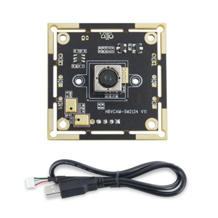 OV5693 USB-kameramodul 5 millioner piksler 74°/76°/100°/120° ViewVision Auto/manuell fokus innebygd mikrofon FreeDriver
