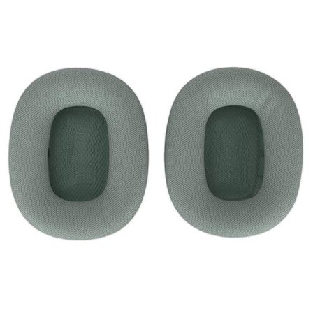 Høretelefon Ørepude Udskiftning Blød Hukommelsesskum Protein Læder Ørepude Ørevarmere til Airpod MAX Høretelefon Grøn
