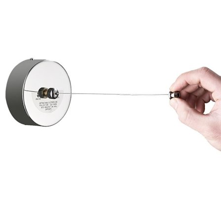 Tilbagetrækkelig Tøjstativ - Væghængt Vaskelinje Aftagelig Tørring