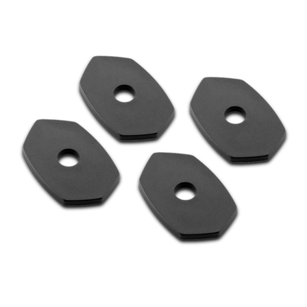 Rizoma Mounting Kit For Indicators Black - Kawasaki ER-6N ABS 2012-2016