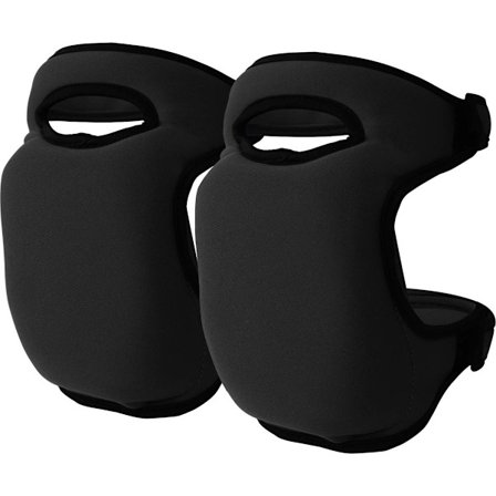 ING 1 par (svart) hagekneputer, justerbare kneputer, knebeskyttere, myke kneputer for sport, arbeid, gartner, arbeidstilbehør